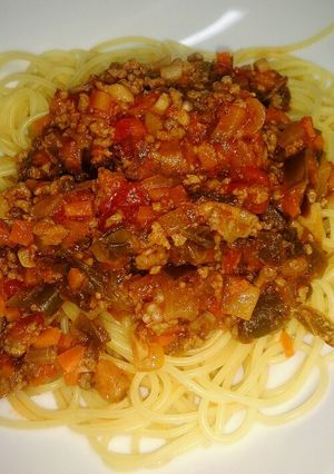絶賛 野菜たっぷり 濃厚ミートソース-レシピのメイン写真