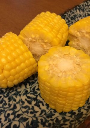 レンジでチン トウモロコシの茹で方-レシピのメイン写真