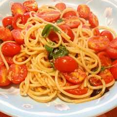 รูปของ 簡単！プチ贅沢ミニトマトパスタ