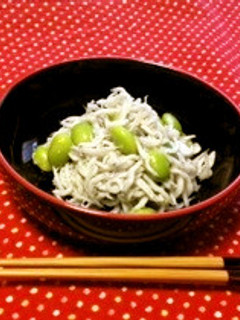 釜揚げしらすと枝豆のナムル★-レシピのメイン写真