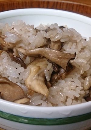 ずぼら主婦の舞茸バターご飯☆-レシピのメイン写真