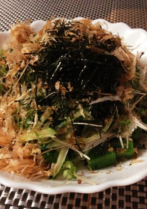 オクラときゅうりで夏のさっぱりサラダ-レシピのメイン写真