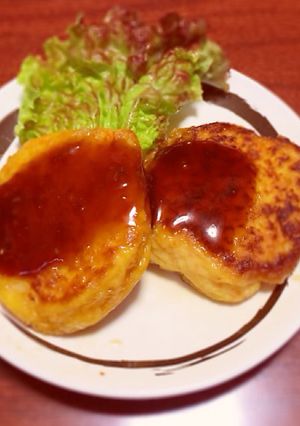 豆腐とはんぺんのハンバーグ風♪-レシピのメイン写真