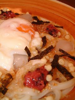 冷やし梅うどん-レシピのメイン写真