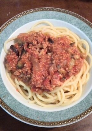 ひやあつ！茄子のボロネーゼ！！-レシピのメイン写真