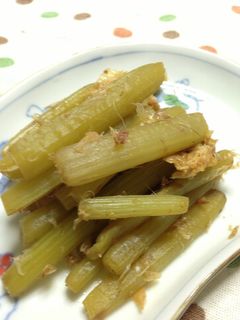 ふきのきんぴら風炒め-レシピのメイン写真