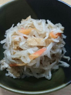 関西風 切干大根の煮物-レシピのメイン写真
