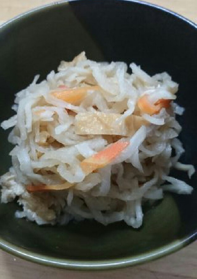 関西風 切干大根の煮物-レシピのメイン写真