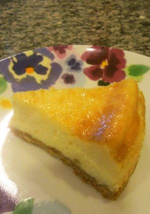 ベイクドチーズケーキ-レシピのメイン写真