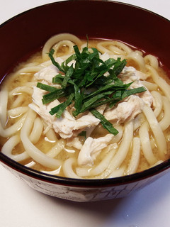 温でも冷でも美味しい。ごまみそうどん-レシピのメイン写真