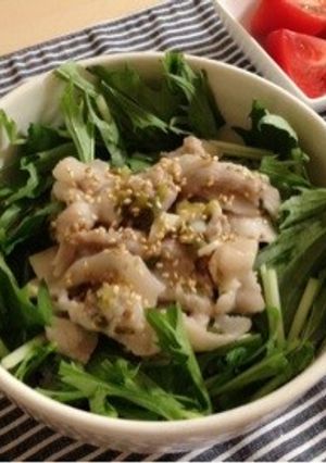 豚バラのさっぱり塩レモン丼-レシピのメイン写真