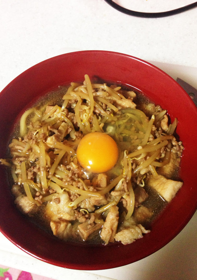 すき焼き風うどん-レシピのメイン写真