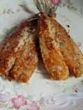 塩レモン♡イワシのレモンチーズパン粉焼き