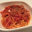 アンチョビとベーコンのトマトソース