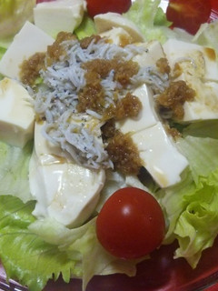 豆腐じゃこサラダ♪-レシピのメイン写真