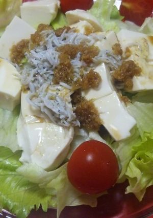 豆腐じゃこサラダ♪-レシピのメイン写真