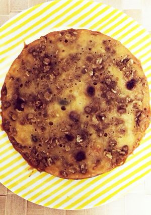 簡単！グラノーラ入りパンケーキ-レシピのメイン写真