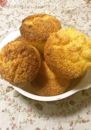 糖質制限！大豆粉のココナッツマフィン-レシピのメイン写真