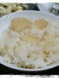 新生姜のおいしさを楽しむ炊き込みご飯-レシピのメイン写真