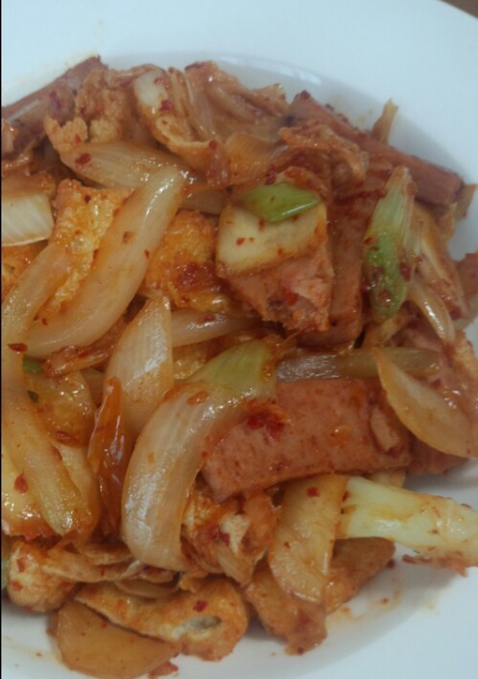 お揚げいり　スパキム炒め-レシピのメイン写真