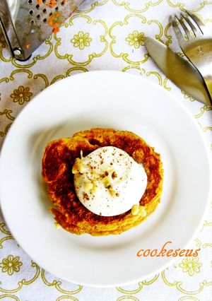 キャロットパンケーキ-レシピのメイン写真