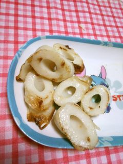 焼き竹輪柚子こしょう炒め-レシピのメイン写真
