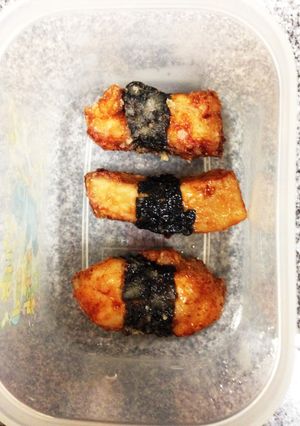 ズボラさんのお弁当 鶏肉の磯辺揚げ-レシピのメイン写真