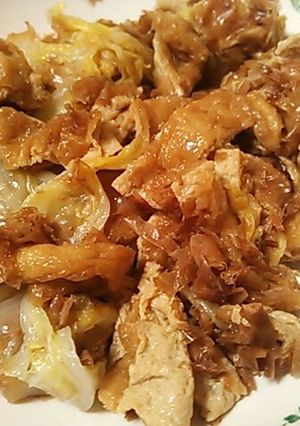 材料鍋に入れるだけ！楽チン♪白菜煮浸し-レシピのメイン写真