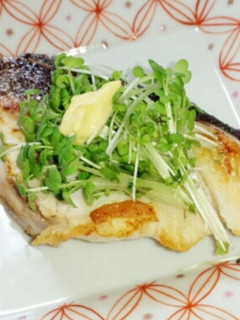 簡単に美味しく 鰤の塩焼き-レシピのメイン写真