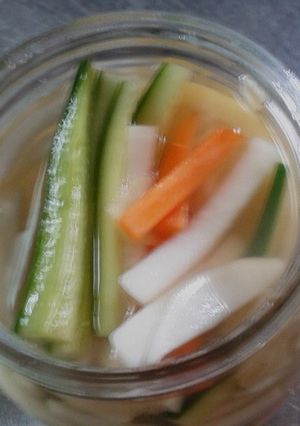 サラダ感覚 夏のさっぱりお漬物-レシピのメイン写真