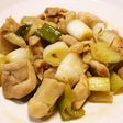 焼鳥風 鶏肉のねぎたっぷり炒め《タレ味》