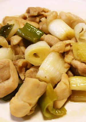 焼鳥風　鶏肉のねぎたっぷり炒め《タレ味》-レシピのメイン写真