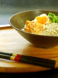 シラスと桜エビと温玉丼-レシピのメイン写真