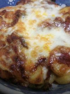 缶詰ミートソースで野菜ゴロゴロチーズ焼き-レシピのメイン写真