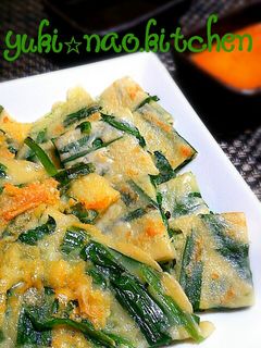 ☆もちカリ♪にらチヂミ☆-レシピのメイン写真