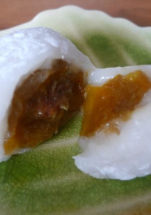 梅シロップの梅で、うめぇ大福-レシピのメイン写真