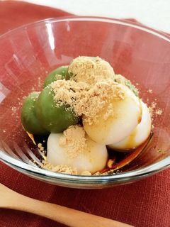 ☆もちもちヘルシー豆腐白玉☆-レシピのメイン写真