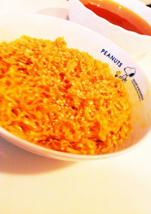 激ウマ!釜玉チキンラーメン-レシピのメイン写真