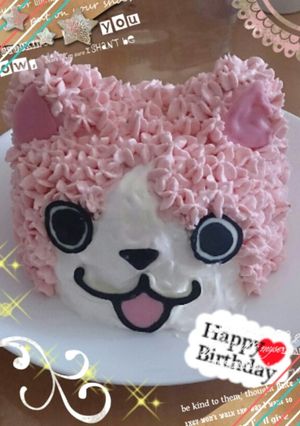 子供の誕生日に☆ジバニャンのケーキ♪-レシピのメイン写真