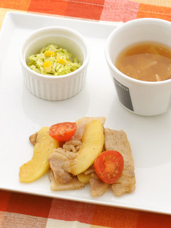 【風邪に強い体】豚肉とりんごのバター焼き-レシピのメイン写真
