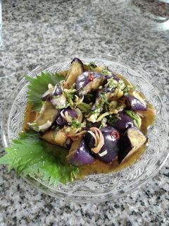 食べてみて♪揚げナスの香味だれ-レシピのメイン写真