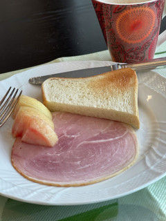 簡単ハムトースト-レシピのメイン写真