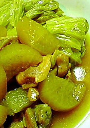 これからの季節に♪大根と鶏肉のカレー煮-レシピのメイン写真