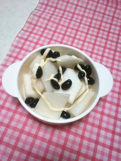 かぶ黒豆のサラダ-レシピのメイン写真