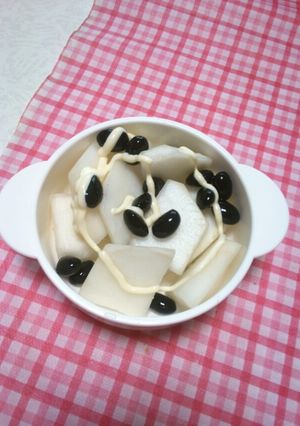 かぶ黒豆のサラダ-レシピのメイン写真