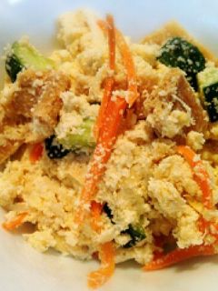 お稲荷さんで簡単和風おからサラダ-レシピのメイン写真