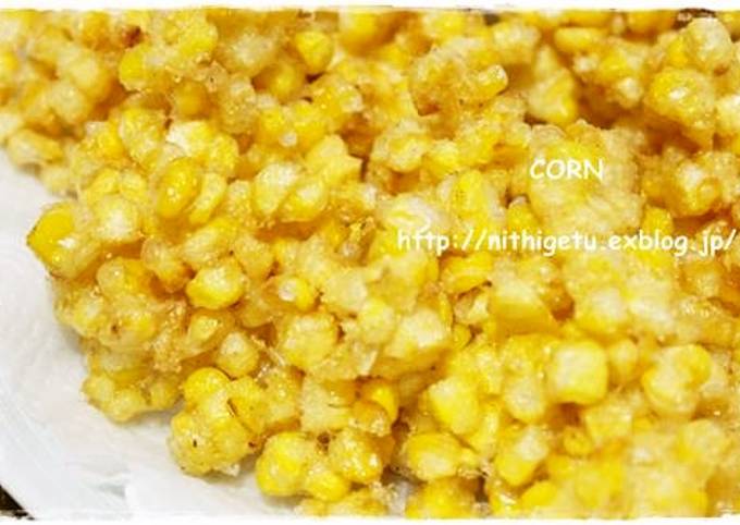 とうもろこしの天ぷら by dangohime 【クックパッド】 簡単おいしい  