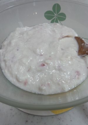水切りヨーグルトと豆腐のデザート-レシピのメイン写真