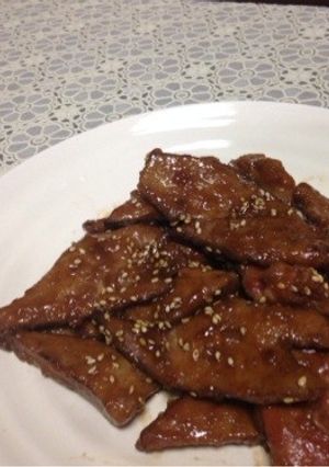 豚レバーの照り焼き-レシピのメイン写真