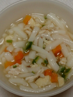 鶏ささみと高野豆腐のうどん★離乳食中期~-レシピのメイン写真